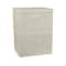 Household Essentials Canvas Storage Boxes with Lids, 2ct.